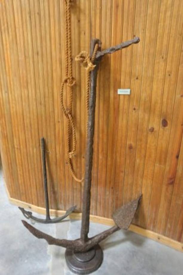 En el museo observará los utensilios que fuertes guerreros usaban en sus luchas.