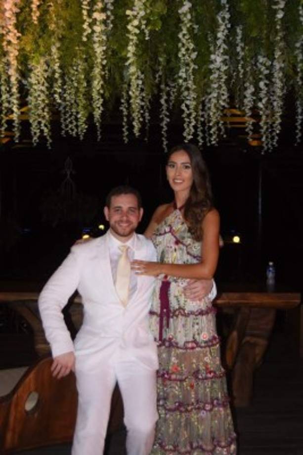 Los novios Jorge Vitanza y Sofía Barletta.
