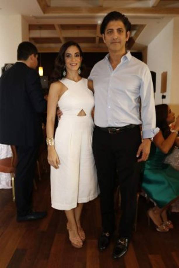 Tatiana y Víctor Giacomán.