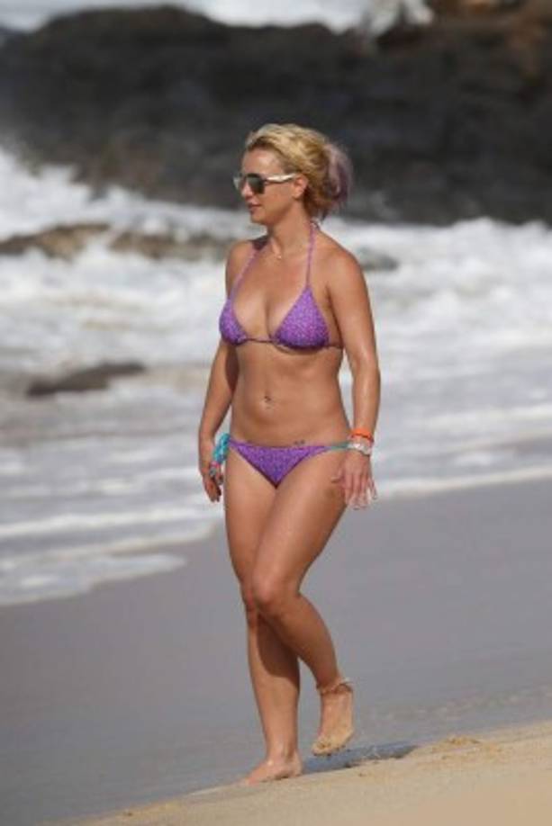 Britney Spears se dejó ver en bikini este año y mostró que ha recuperado su figura.