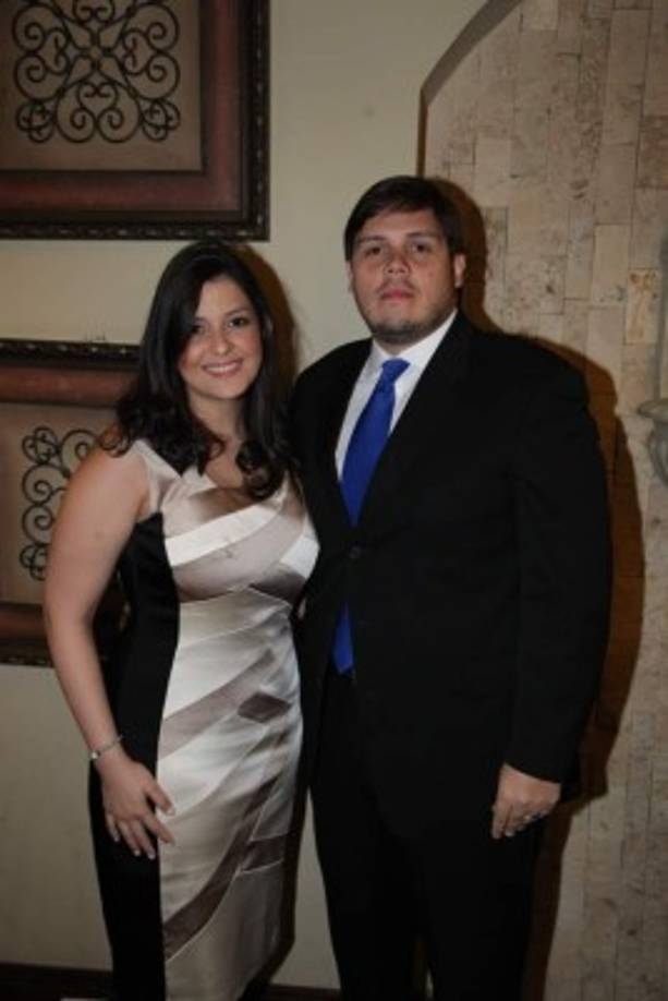 Kristel y Gualberto Espinal.