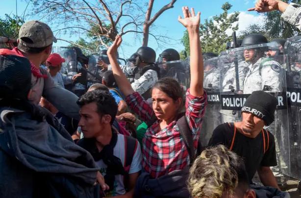 La ONU alerta por el muro militar contra migrantes en frontera de México