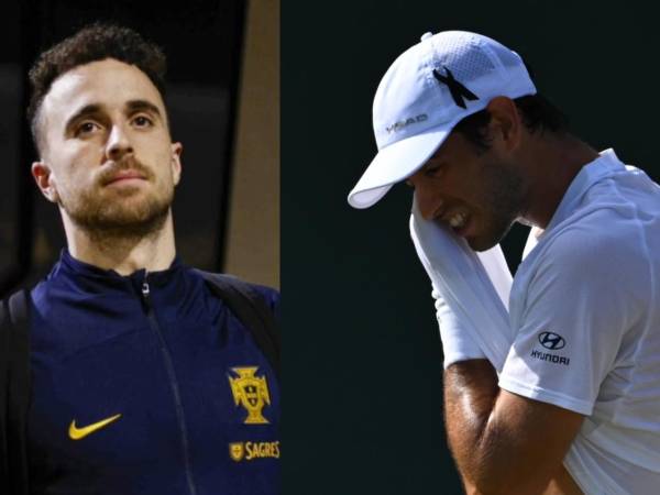 Diogo Jota no le permitió al tenista Nuno Borges rendirle homenaje a Diogo Jota.