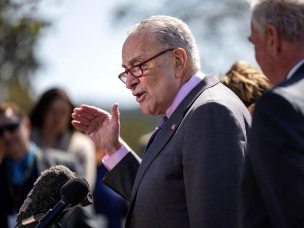 El líder de la minoría demócrata en el Senado, Chuck Schumer.
