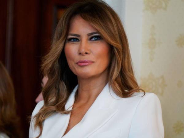 La primera dama de Estados Unidos, Melania Trump.