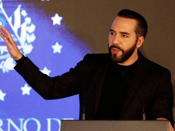 El presidente de El Salvador, Nayib Bukele.