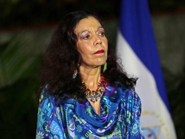 La Copresidenta y primera dama de Nicaragua, Rosario Murillo.