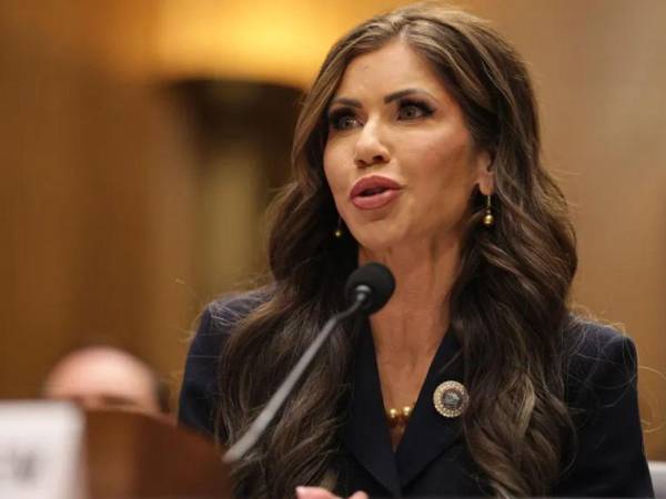 La secretaria de Seguridad Nacional de EEUU, Kristi Noem.