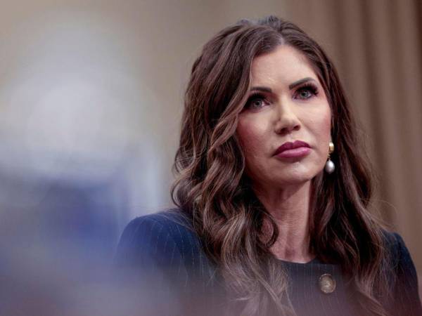 La secretaria del Departamento de Seguridad Nacional de EEUU, Kristi Noem.