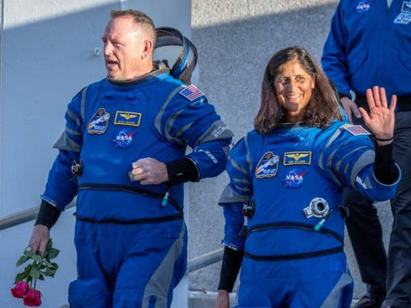 Los astronautas estadounidenses Barry “Butch” Wilmore y Suni Williams se encuentran varados en la EEI desde el pasado junio.