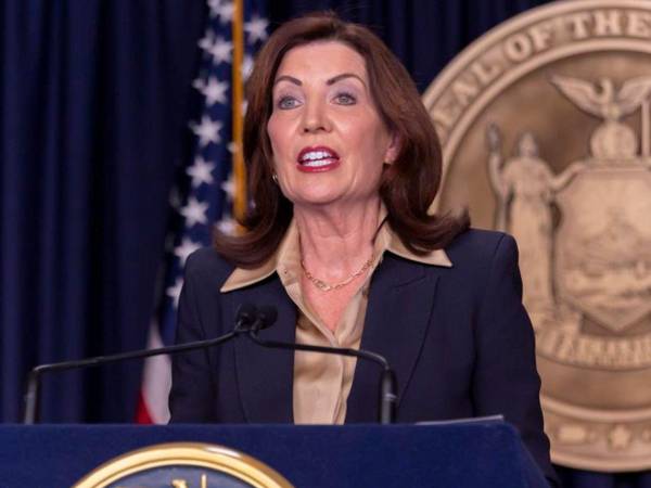 La gobernadora de Nueva York, Kathy Hochul.