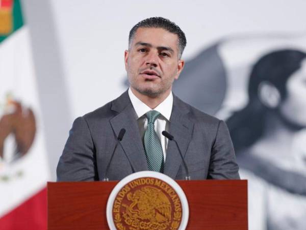 Imagen de archivo del secretario de Seguridad y Protección Ciudadana, Omar García Harfuch.