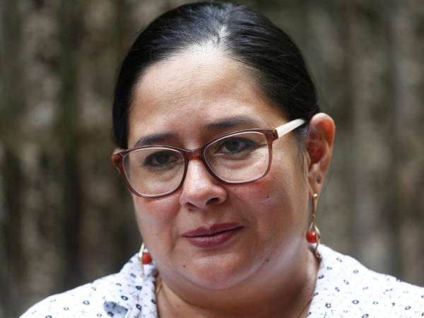 La jefa del área de Anticorrupción y Justicia de la organización Cristosal, Ruth López, en una foto de archivo.