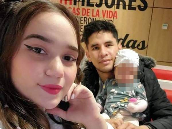 Yorely Bernal y su pareja fueron deportados de Estados Unidos mientras su hija se quedó en el país norteamericano.