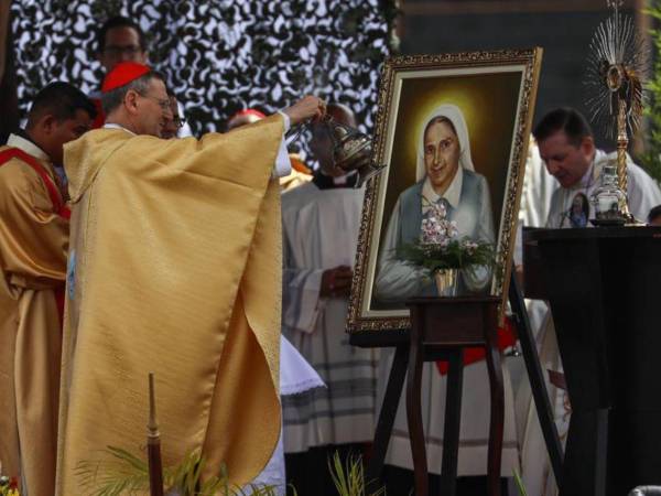 Imagen de archivo de la ceremonia de beatificación de la monja venezolana Carmen Rendiles.