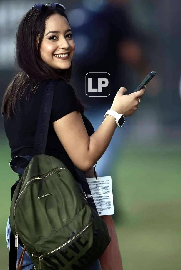 Andrea Ramos reside en Estados Unidos y está contenta por poder presenciar a la Selección de Honduras. Estará en el amistoso contra Argentina.