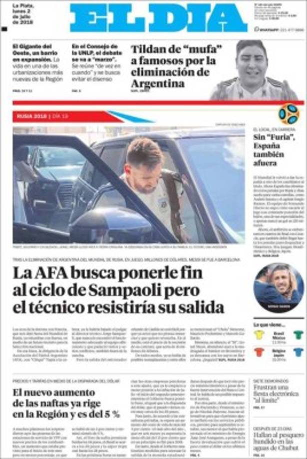 "El Día de Argentina."