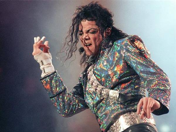 Imagen de 1992 del cantante estadounidense Michael Jackson.