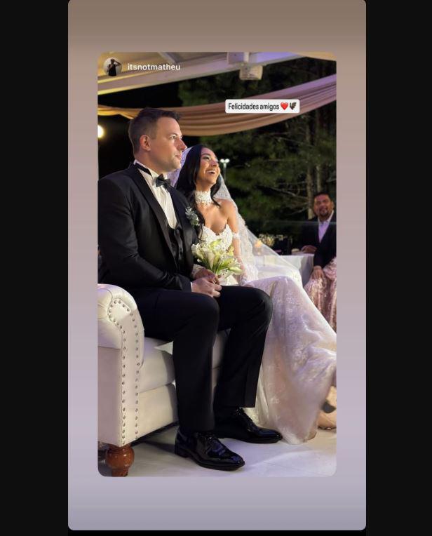 Así fue la hermosa boda de Karlen Pérez y Gustavo Leone