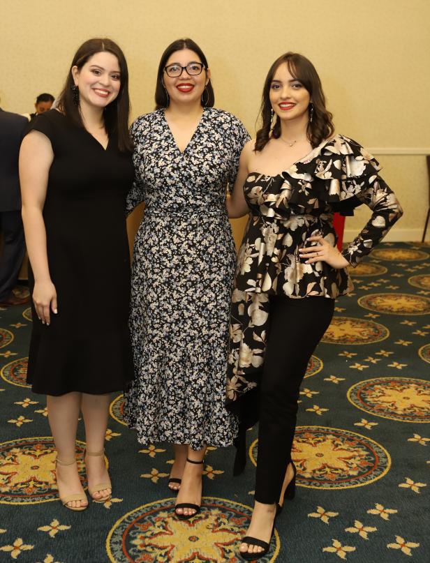 Graciela López, Yelba Vega y Blanca Mejía