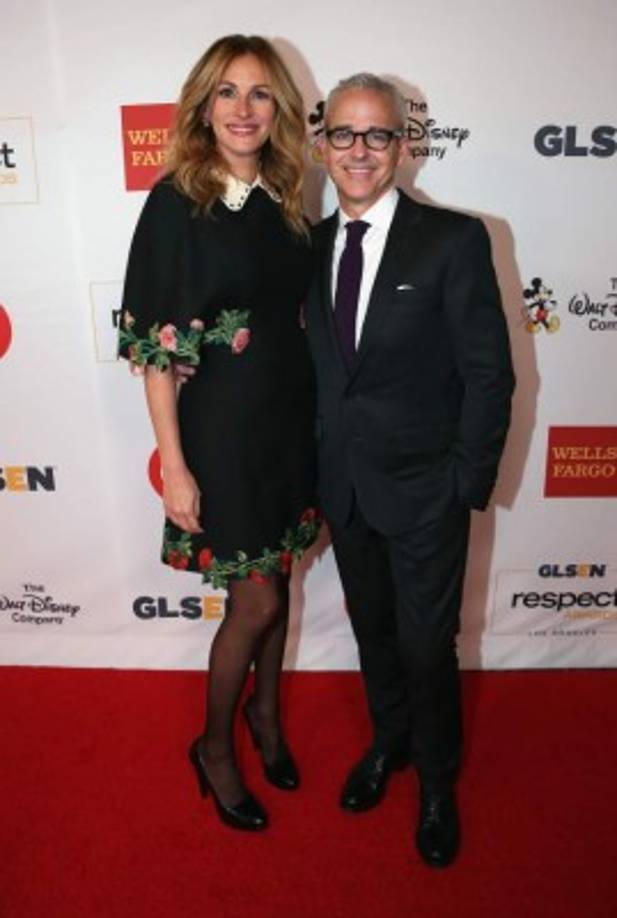 Julia Robert conquistó con su sonrisa.