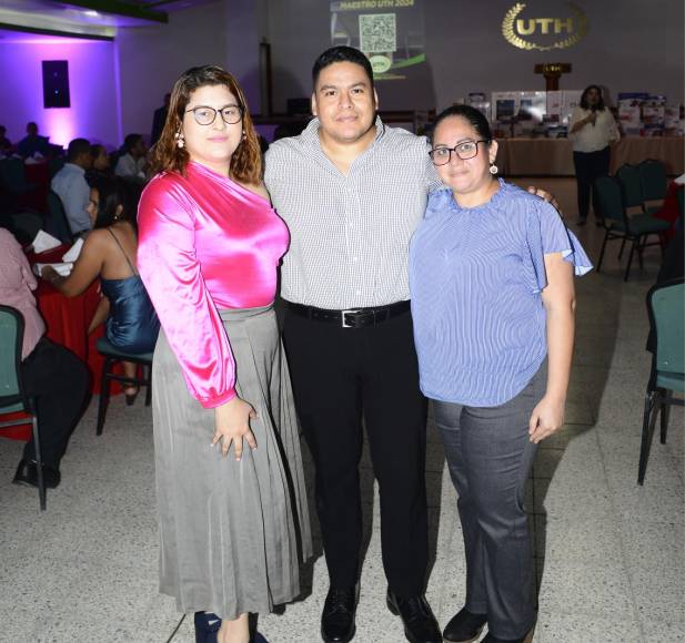 Delmy Tróchez, Héctor Hernández y Dunia González