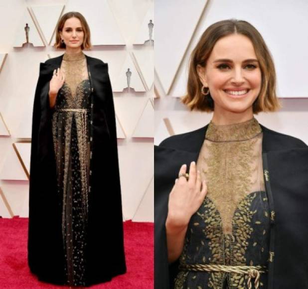 Natalie Portman llevó un vestido con una protesta implícita en él. El diseño de Dior tenía los nombres de todas las directoras que merecían una nominación a los Óscar, que este año no tuvo a ninguna.<br/>