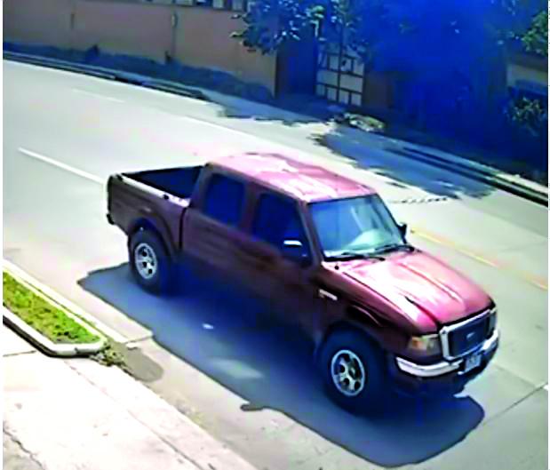 Carro en el que se transportaba el hechor.