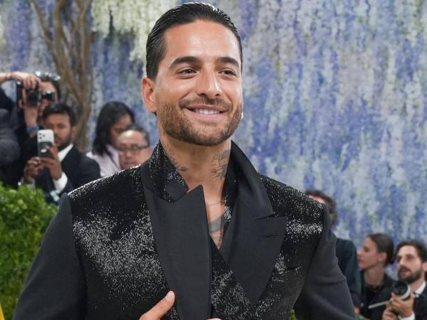El cantante colombiano Maluma en la MET Gala 2026.