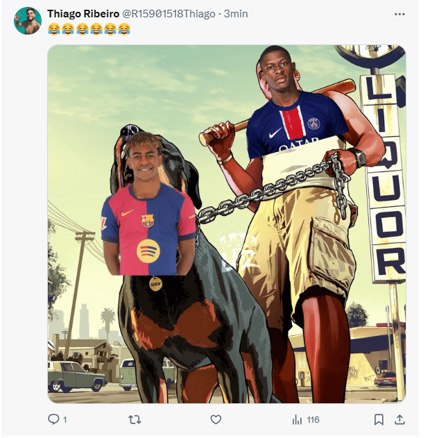 Memes humillan a Lamine Yamal tras perder la final de la Nations League