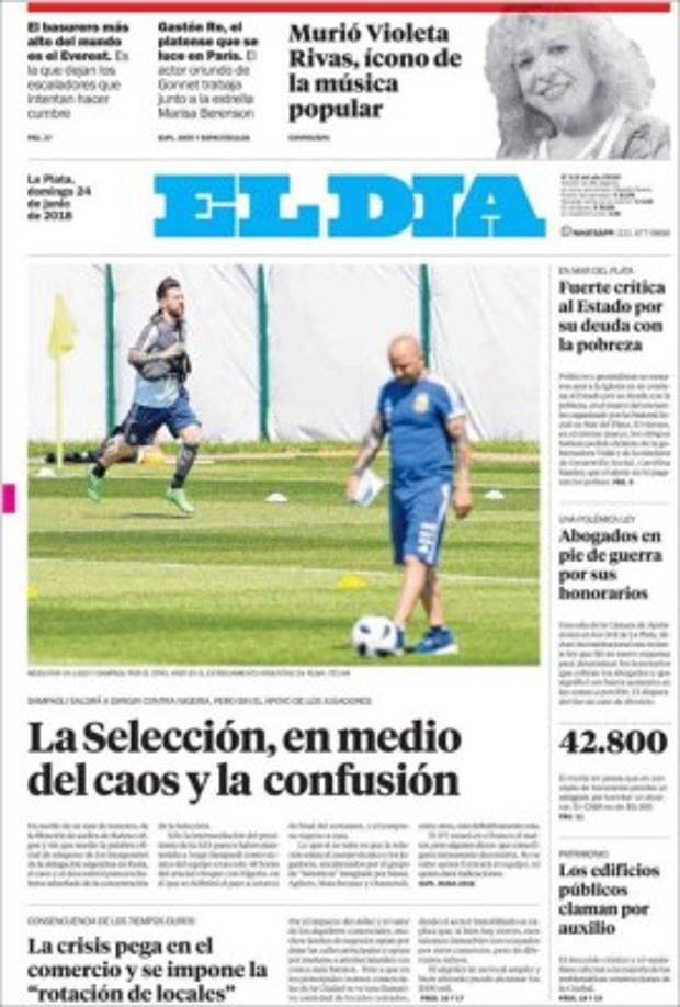 El Día de Argentina.