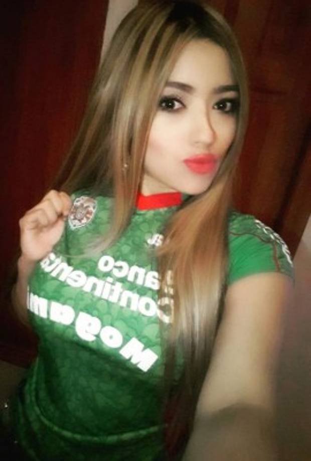 Abigaille Euceda, es la bella novia del portero José Mendoza que milta en Juticalpa.