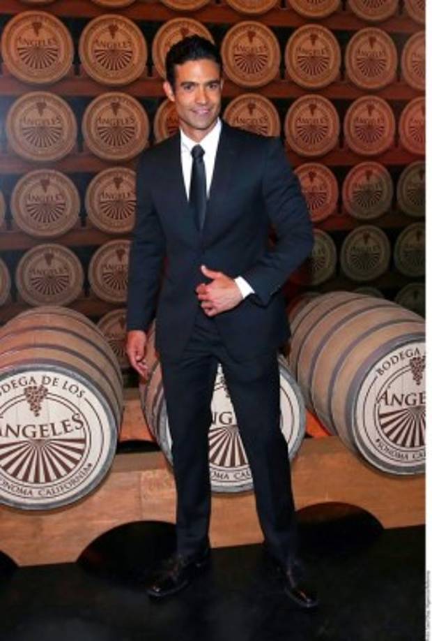 El actor Juan Vidal se mostró de muy buen humor durante la presentación de la nueva telenovela Vino el Amor.