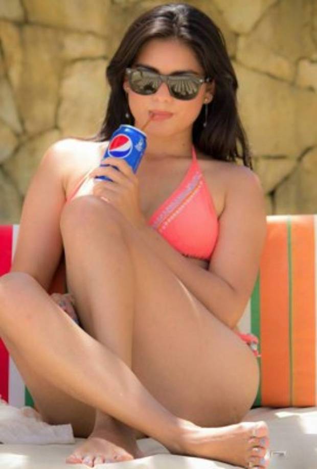 Lilian Mata disfrutando de un momento de relax.