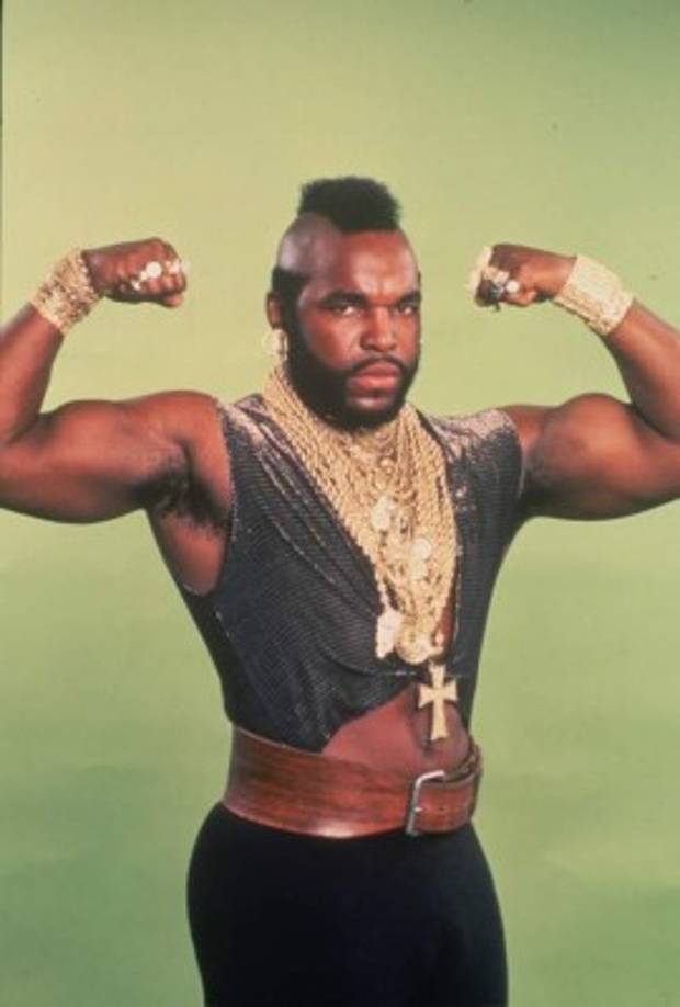 Laurence Tureaud, más conocido como Mr. T, es un actor y boxeador estadounidense conocido por su papel de B. A. Baracus en la serie de televisión Los Magníficos.