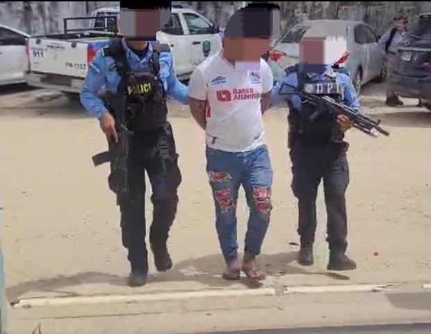 Cae peligroso sicario acusado de matar a cinco personas en la zona norte de Honduras