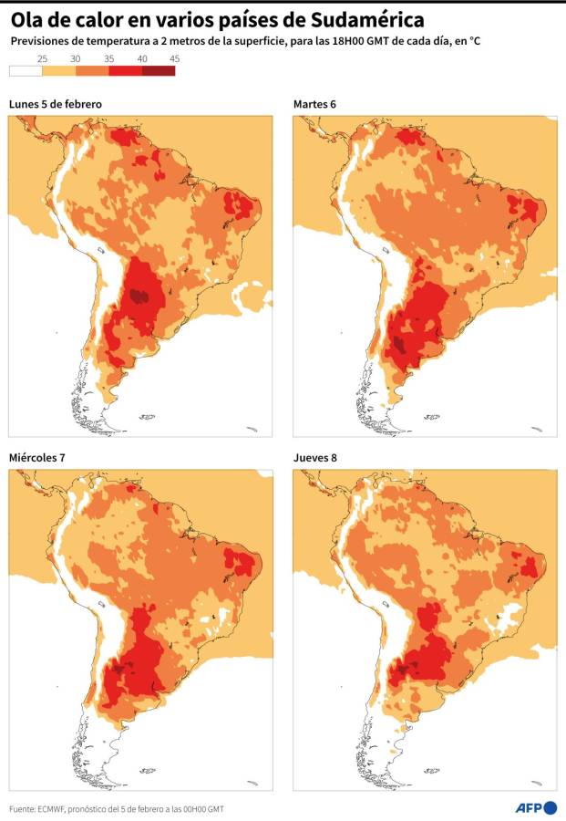 El planeta supera por primera vez 1,5 ºC de calentamiento en un año