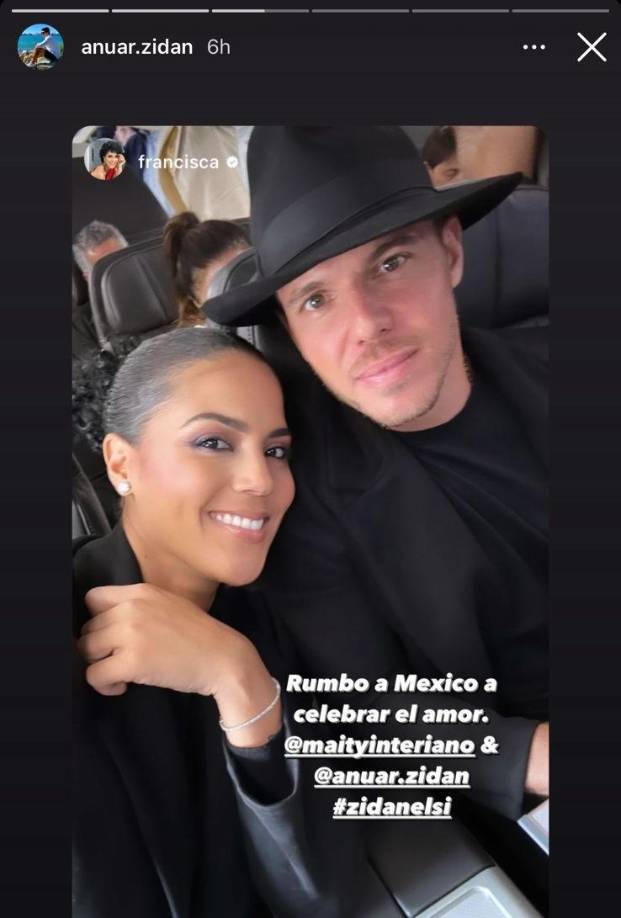 Periodistas y amigos de Maity también ya están en México para presenciar uno de los momentos más especiales en la vida de la comunicadora hondureña. Una de ellas es Francisca, quien también dará cobertura al evento.