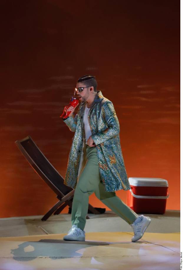 UN ESPECTÁCULO HISTÓRICO. El show en la capital mexicana adquirió especial significado porque horas antes el puertorriqueño, cuyo nombre real es Benito Antonio Martínez Ocasio, anunció que pausaría su carrera en 2023.