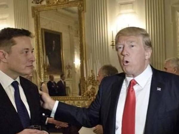 El expresidente Donald Trump junto al magnate Elon Musk en una fotografía de archivo.