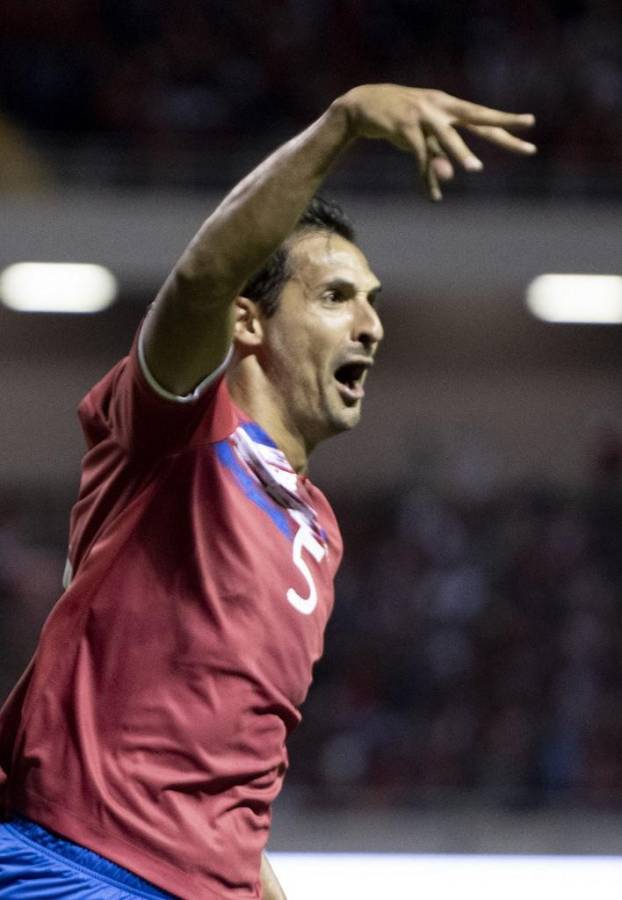 El veterano Celso Borges fue el héroe de Costa Rica al marcar el gol que les dio la victoria ante Canadá. Foto AFP.