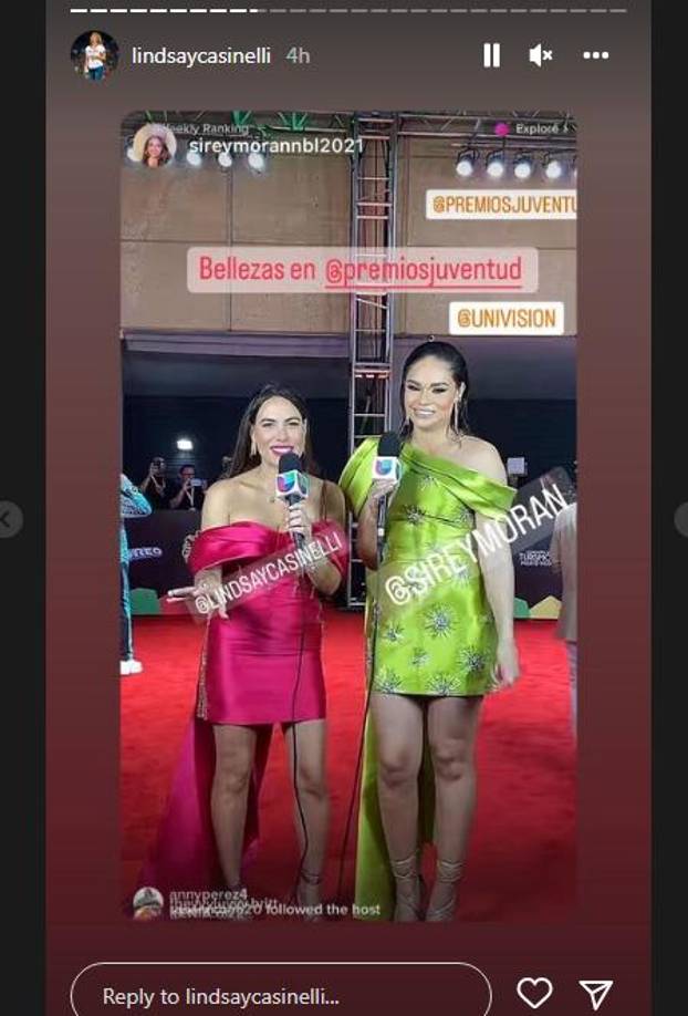 Así deslumbró Sirey Morán en los Premios Juventud 2022