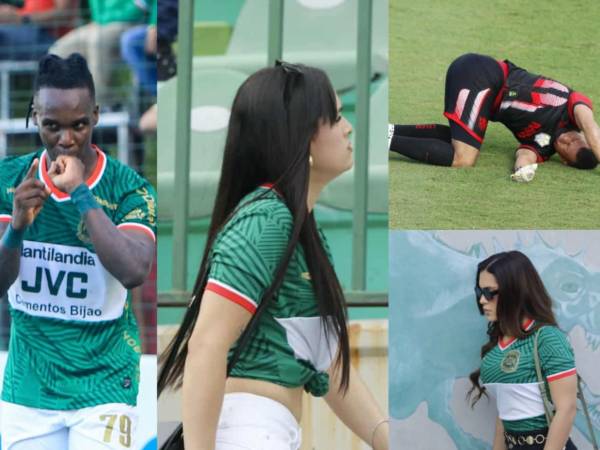 Las imágenes más curiosas que dejó el vital triunfo del Marathón ante Olancho FC por la jornada 17 del Apertura 2025.