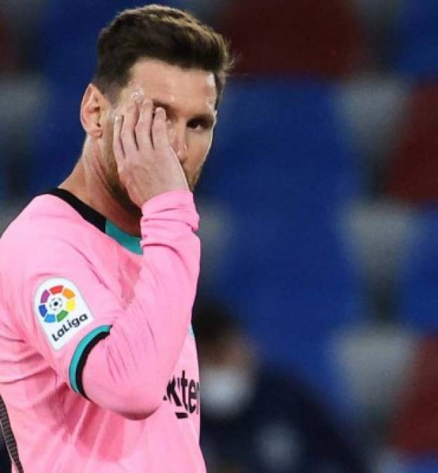 Messi anotó un gol y dio una asistencia, pero eso no fue suficiente para que Barcelona lograra el triunfo.
