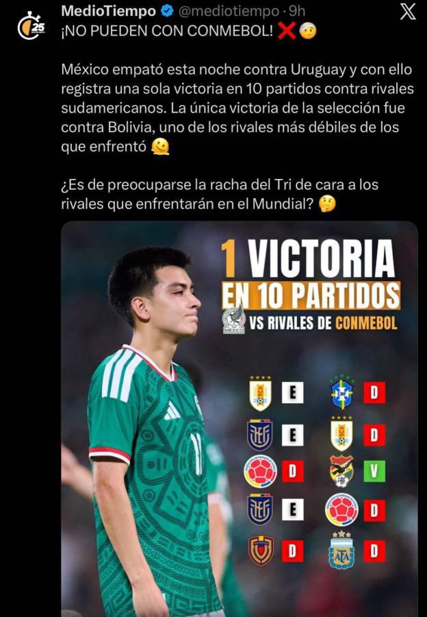 Faitelson no perdona y esto dicen por lo que hizo México vs Uruguay