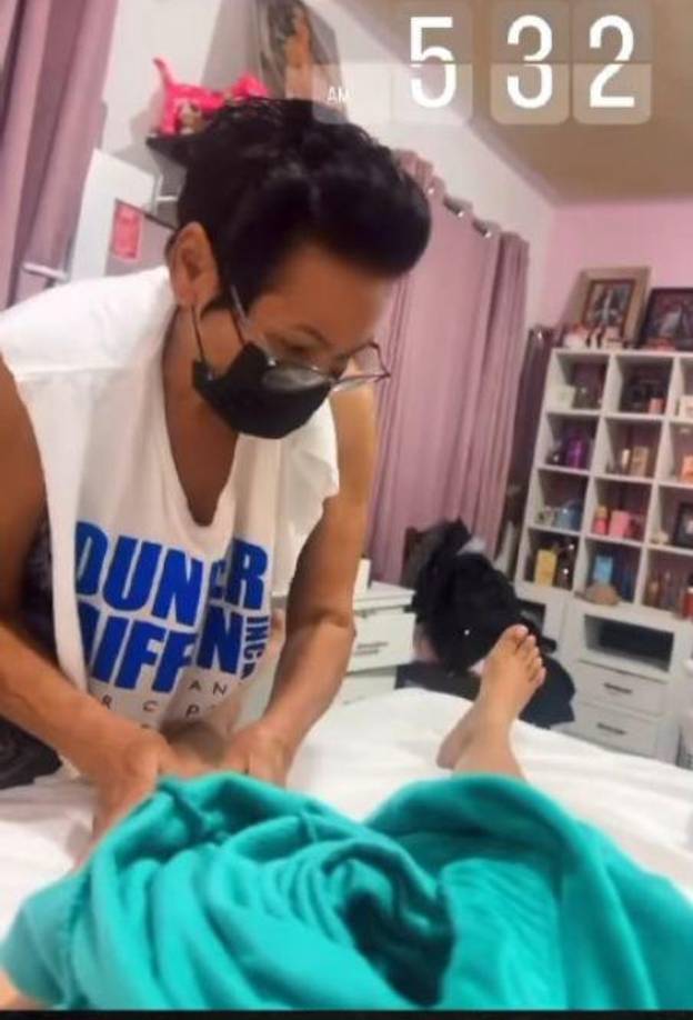 A pesar que en su casa recibió todos los cuidados por su madre, la situación de Alejandra empeoró. 