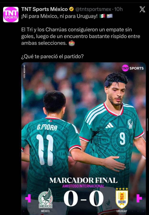 Faitelson no perdona y esto dicen por lo que hizo México vs Uruguay