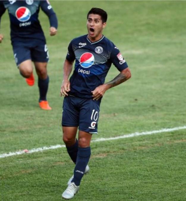 Matías Galvaliz (Motagua) - El mediocampista argentino se convirtió en uno de las mejores piezas de Diego Vázquez en este campeonato.