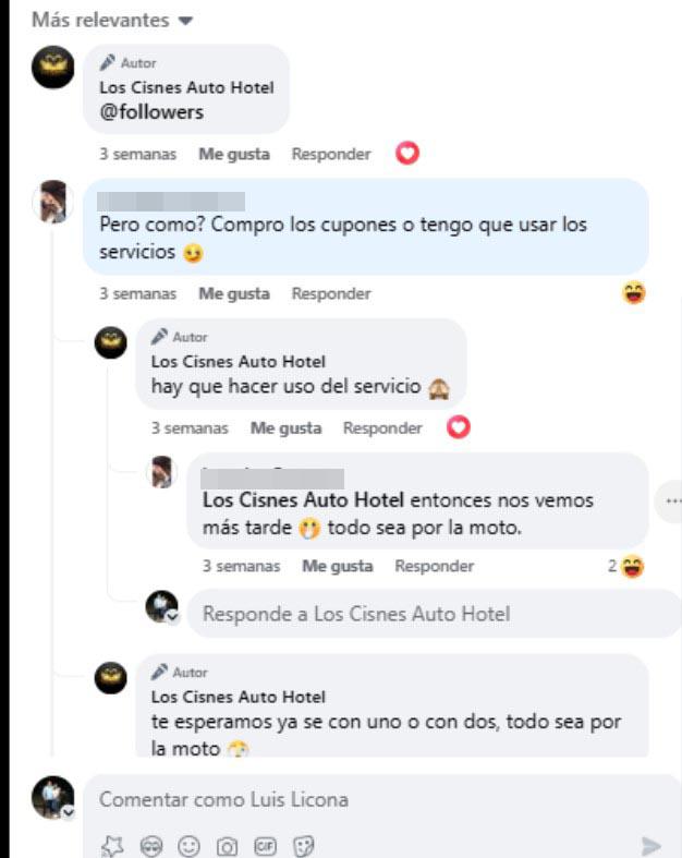 Mujer gana moto en sorteo de motel, pero dice que no sabe cómo participó