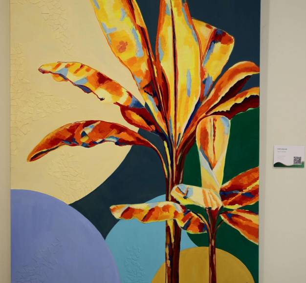 Carol Verdial elaboró esta obra llamada “Esplendor”